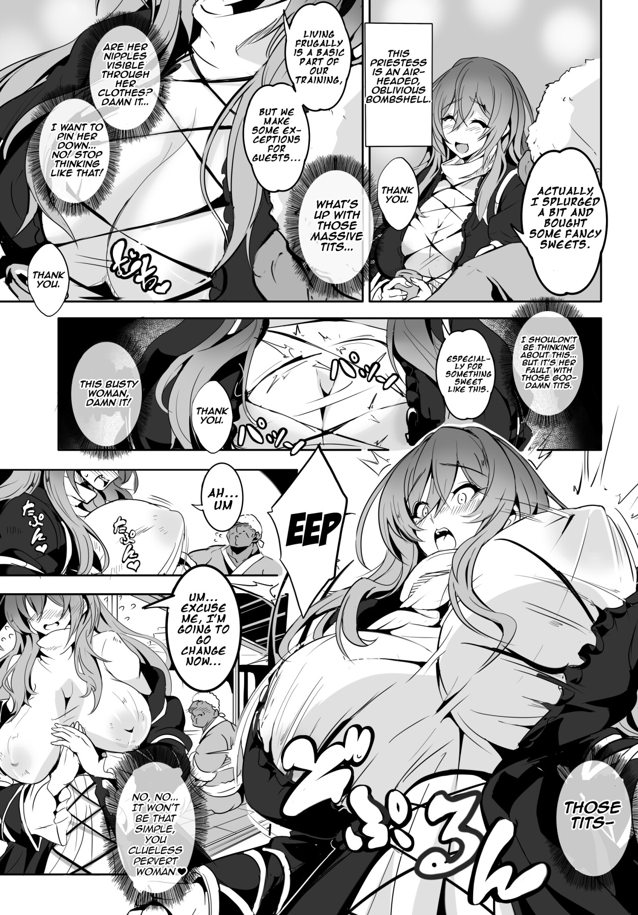 Hentai Manga Comic-Hijiri-sama is something like... a oblivious bitch...-Read-3